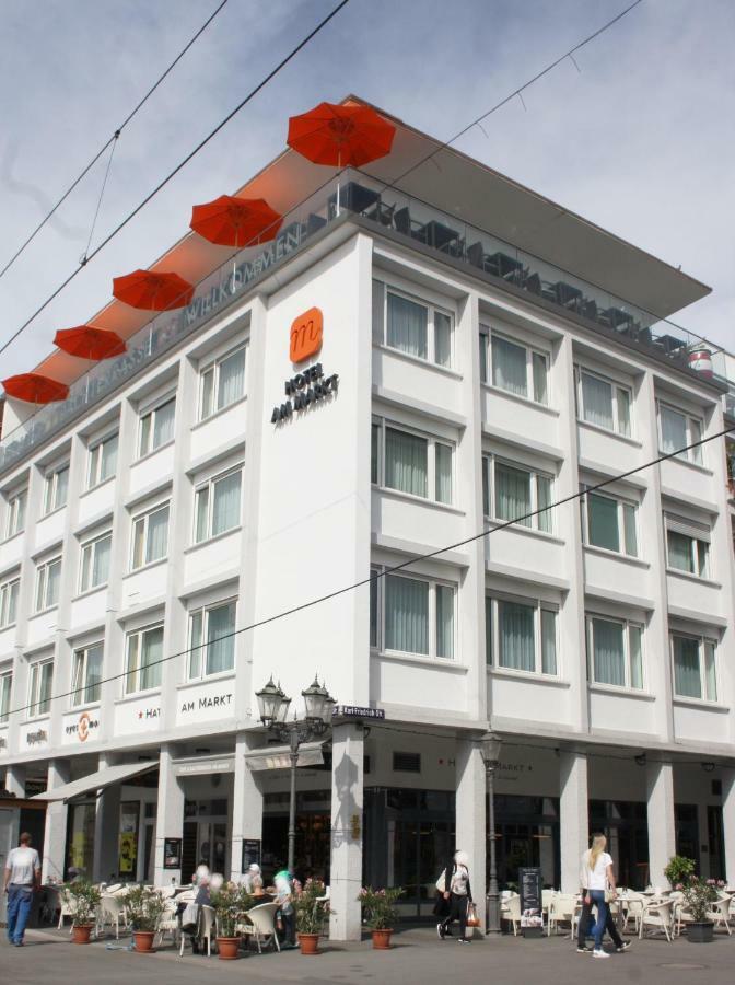 Hotel Am Markt Karlsruhe Exterior foto